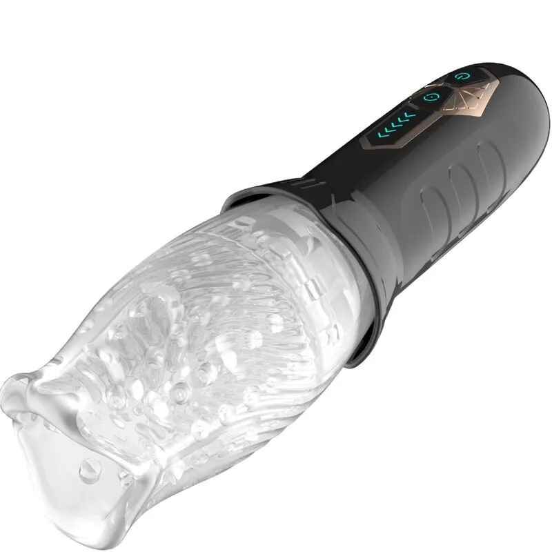 Belucci Oral Masturbator Vibrator Weiss von Armony For Him | Fesselliebe.de