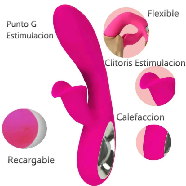 Daro Vibrator & Pull Ring Stimulator Fuchsia von Armony Vibrators | Fesselliebe.de