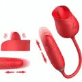 Delight Blumenvibrator & Stoßung mit Roter Zunge von Armony Stimulators