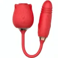 Delight Blume Saugen & Stossen Rot von Armony Stimulators