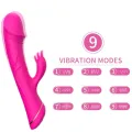 Dildo Vibrator Rabbit Silikon Fuchsia von Armony Vibrators
