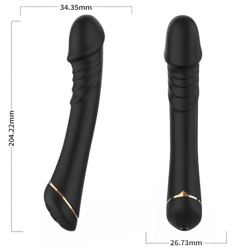 Dildo Vibrator Silikon Schwarz von Armony Vibrators | Fesselliebe.de
