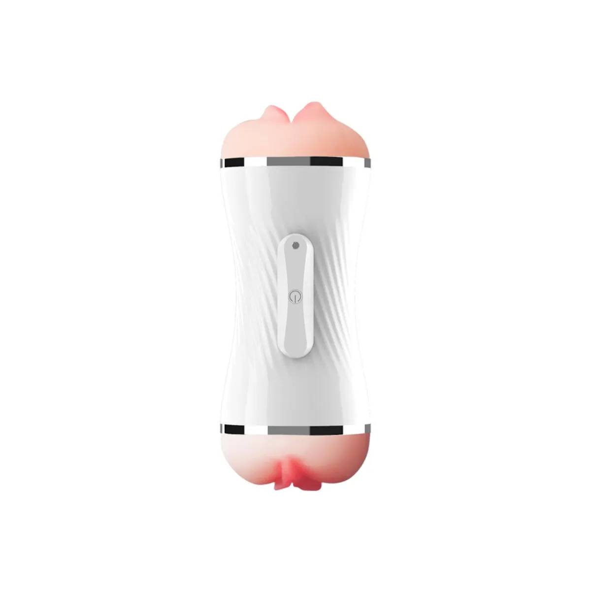 Doppelter Vagina- und Mundvibrator Masturbator Weiss von Armony For Him | Fesselliebe.de
