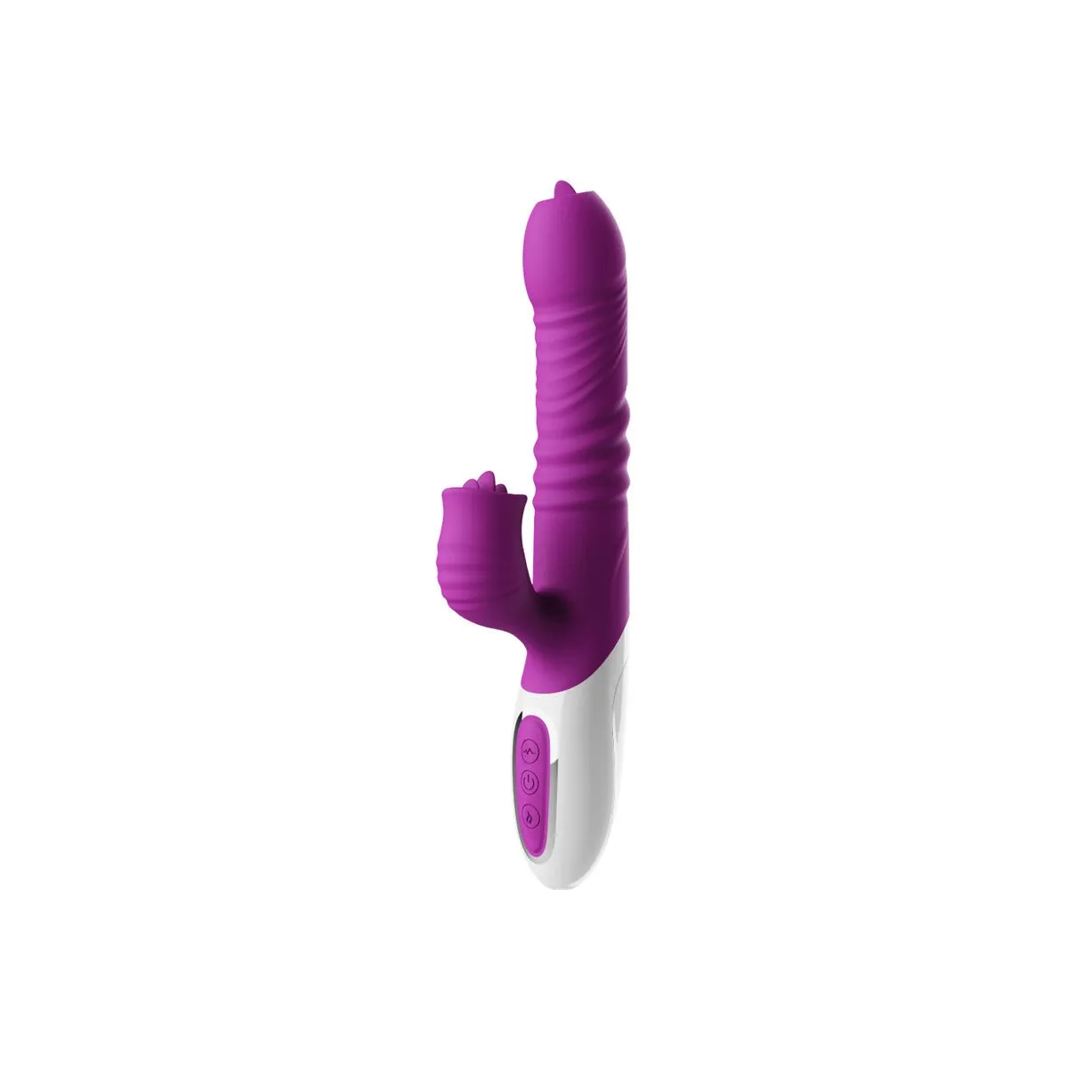 Doppelzungenvibrator & Stoßender Violetter Wrmeeffekt von Armony Vibrators | Fesselliebe.de