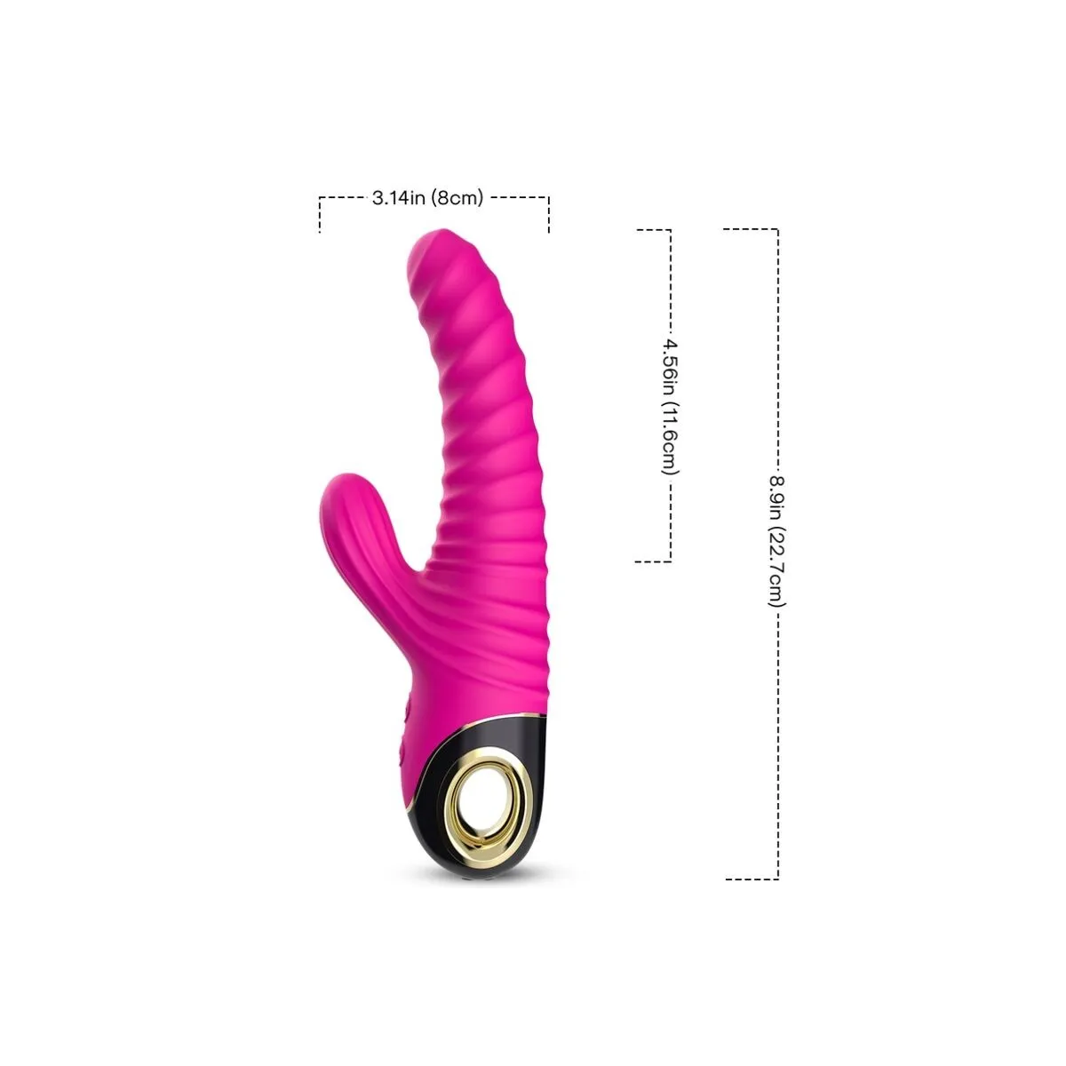 Eternity Vibrator Silikon Fuchsia von Armony Vibrators | Fesselliebe.de