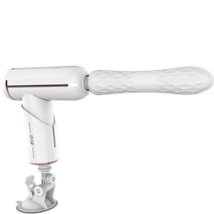 Fking Maschine Einstellbarer & Automatischer Vibrator Weiss von Armony Vibrators | Fesselliebe.de