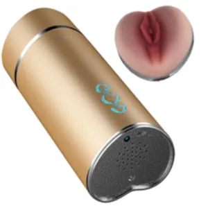 Goldener Vagina-Vibrator-Masturbator von Armony For Him | Fesselliebe.de