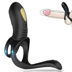 Joy Jumper Ringvibrator für Paare & Analplug Schwarz von Armony For Him | Fesselliebe.de