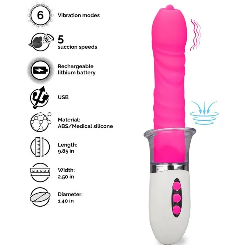 Liberty Vibrator & Stiefen mit der Zunge von Armony Vibrators | Fesselliebe.de