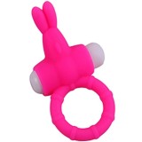 Ms Bunny Vibratorring Silikon Rosa von Armony For Him | Fesselliebe.de