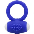 Power O Vibratorring Silikon Blau von Armony For Him