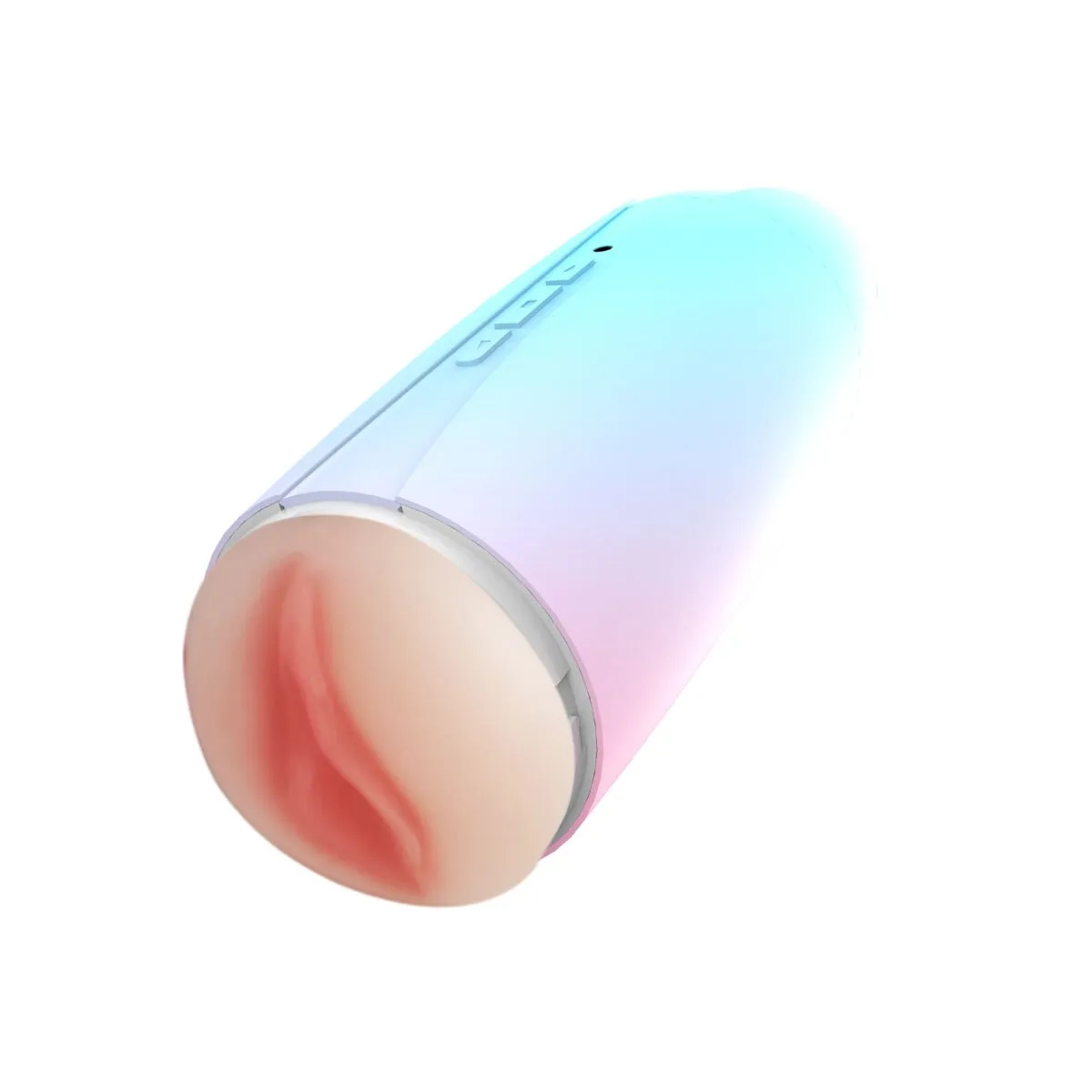 Rainbow Doppelter Vagina- und Mundvibrator-Masturbator von Armony For Him | Fesselliebe.de