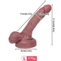 Realistischer Flüssigsilikondildo 17 cm von Armony Dildos