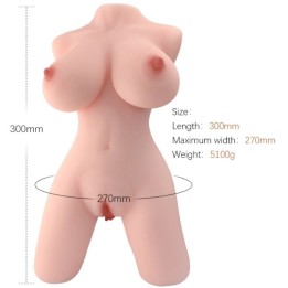 Realistisches weibliches Torsomodell 5 von Armony For Him | Fesselliebe.de