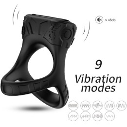 Ringvibrator & Multiposition Schwarz von Armony For Him | Fesselliebe.de