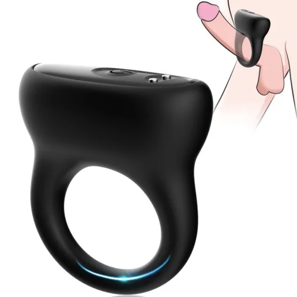 Ringvibrator Schwarz von Armony For Him | Fesselliebe.de
