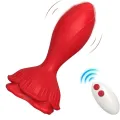 Rosa Vibrator & Analplug Kleine mit Fernbedienung Rot von Armony Anal