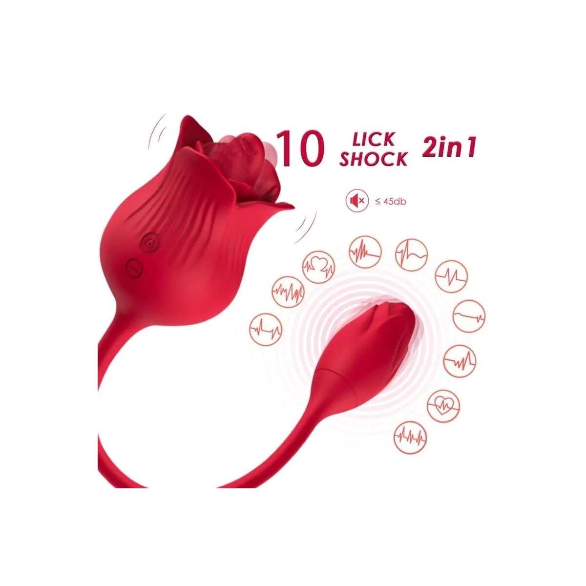 Rosa Vibrator mit Cola Rot von Armony Stimulators | Fesselliebe.de