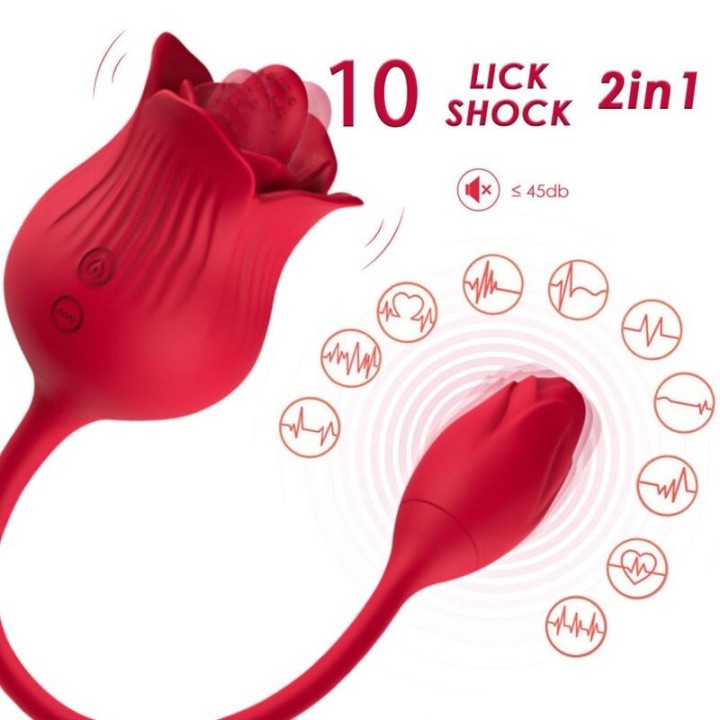 Rosa Vibrator mit Cola Rot von Armony Stimulators | Fesselliebe.de