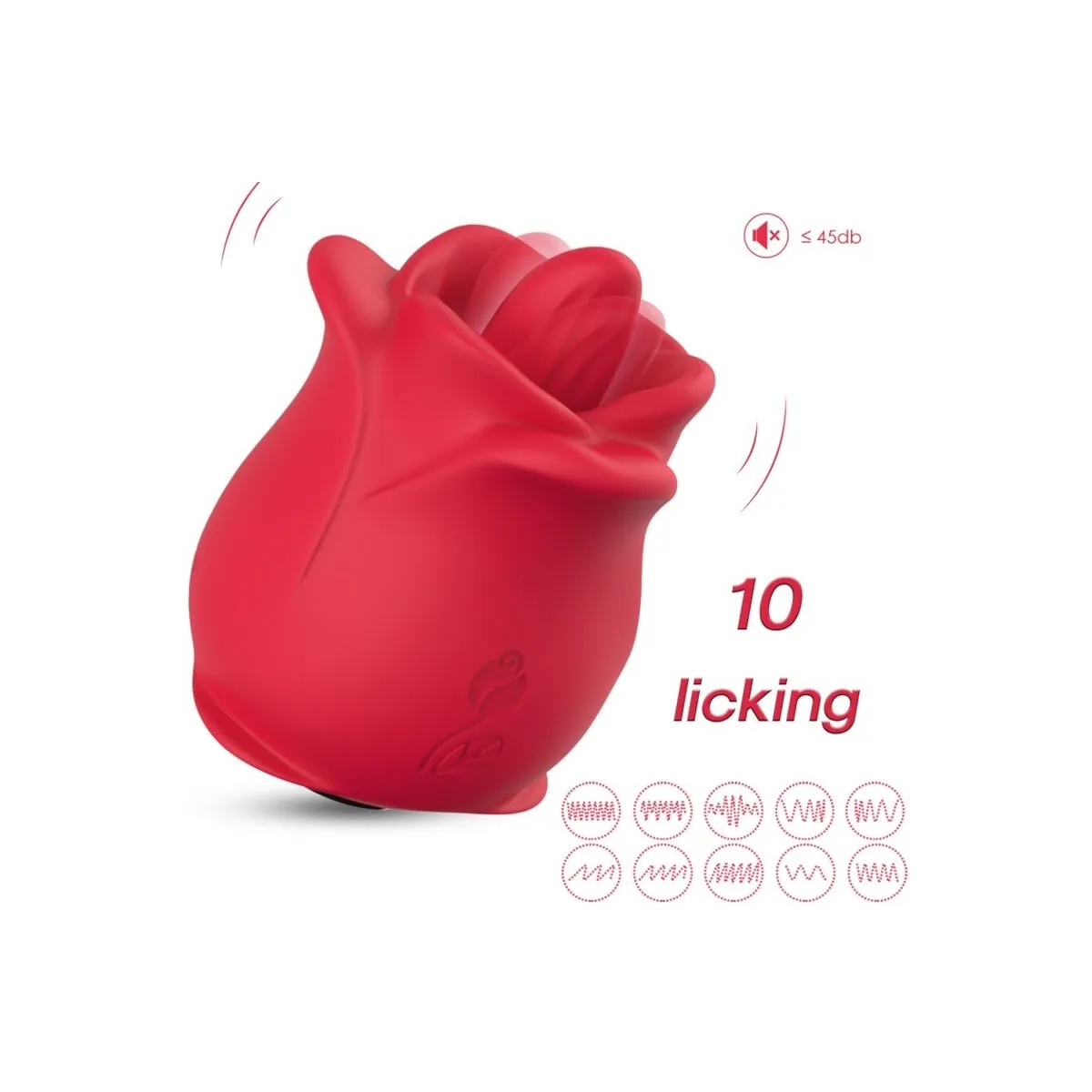 Rosa Vibrator Rot von Armony Stimulators | Fesselliebe.de