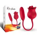 Roselip Leckt Vibrierenden Clit und Vibrator Rot von Armony Stimulators