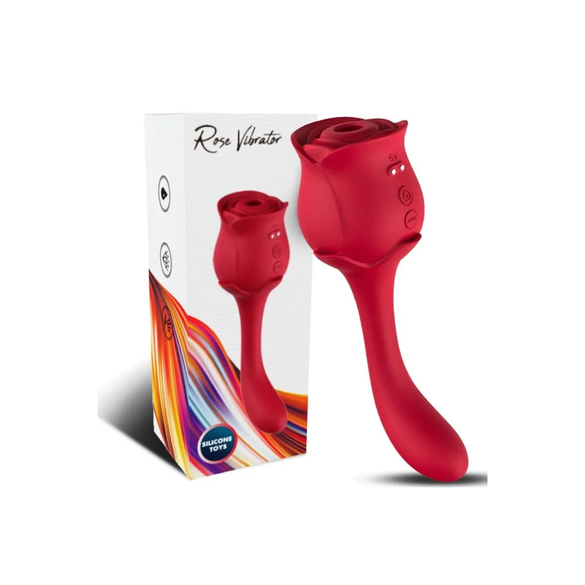 Roselover Klitoris-Saug- & Stimulator Rot von Armony Stimulators | Fesselliebe.de