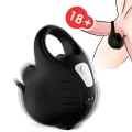 Schröpf-Vibratorring Schwarz von Armony For Him