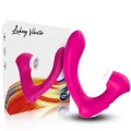 Secretkiss Lecken Vibrierende Klitoris & Vibrator Gebogenes Fuchsia von Armony Stimulators