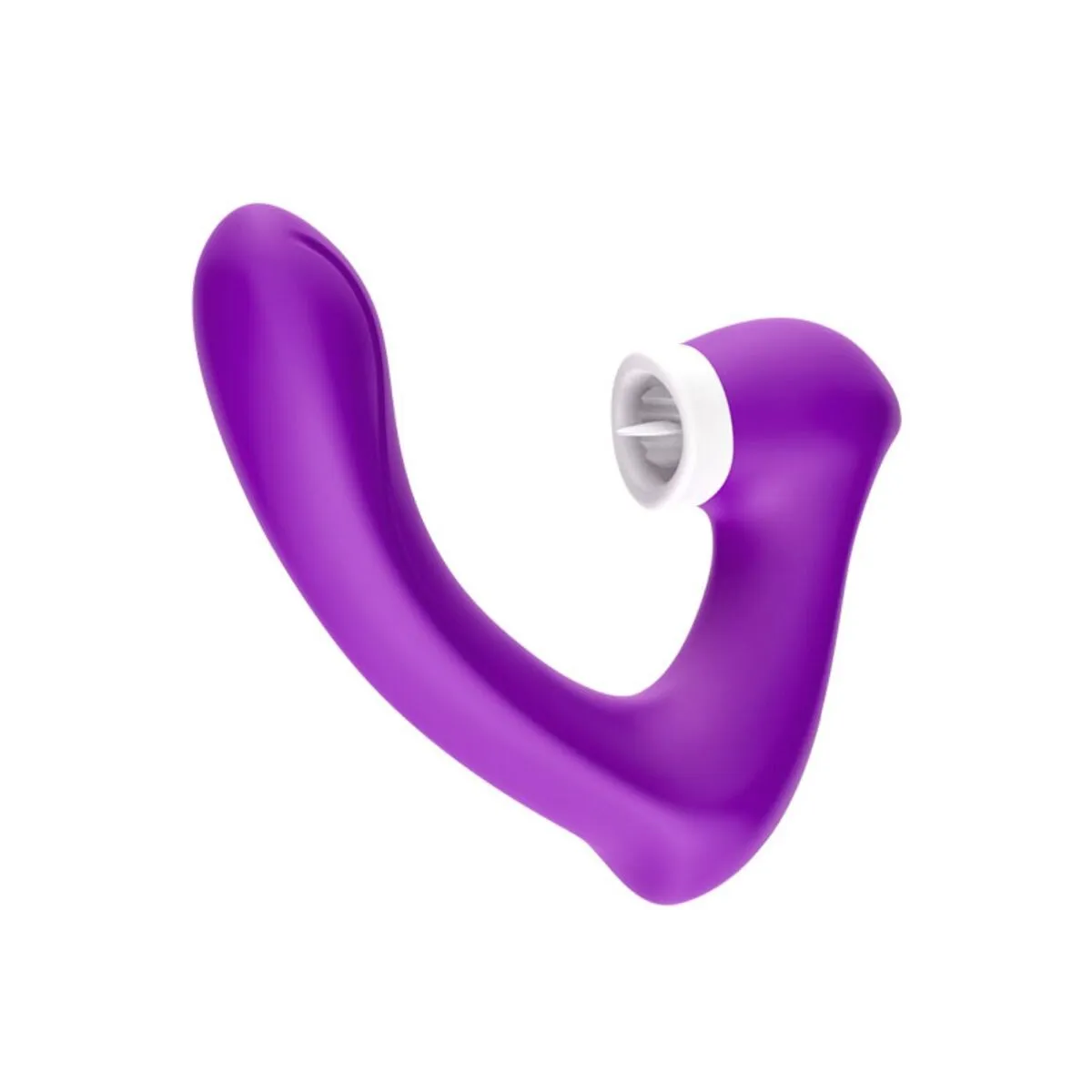 Secretkiss Leckt Vibrierenden Clit und Vibrator, Gebogen Lila von Armony Stimulators | Fesselliebe.de