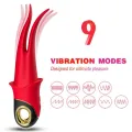 Shadow Vibrator Doppelkopf Teasing Rot von Armony Vibrators