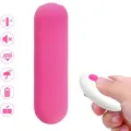 Splash Joie Vibrator Bullet Silikon mit Fernbedienung 10 Vibrationen 75 X 19 cm Rosa von Armony Stimulators