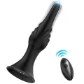 Vibrator & Analplug mit Fernbedienung Schwarz von Armony Anal