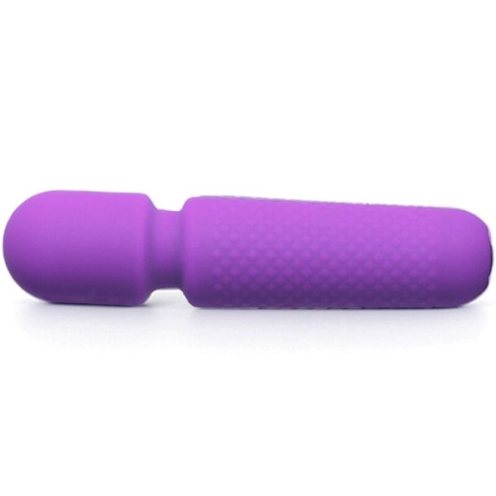 Your Magic Massager & Vibrator wiederaufladbar 10 Vibrationen Stab Punkte Lila von Armony Massagers | Fesselliebe.de