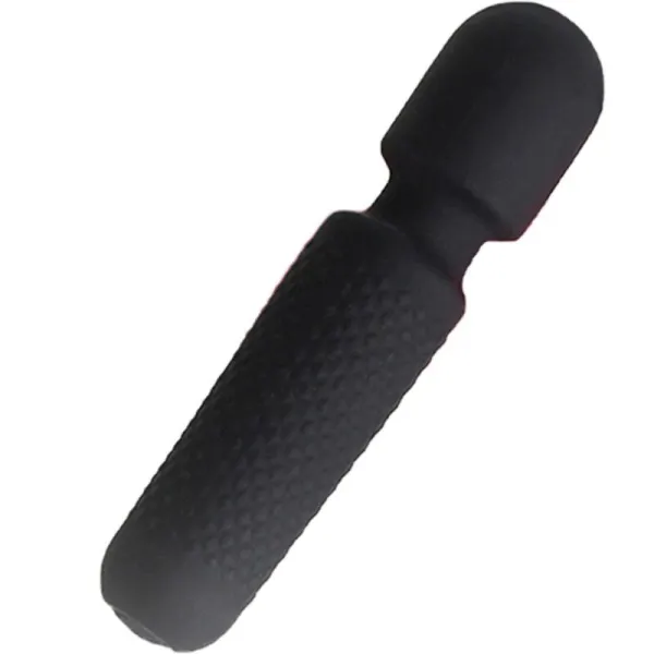 Your Magic Massager & Vibrator wiederaufladbar 10 Vibrationen Stab Punkte Schwarz von Armony Massagers | Fesselliebe.de