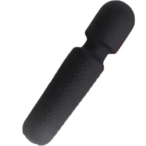 Your Magic Massager & Vibrator wiederaufladbar 10 Vibrationen Stab Punkte Schwarz von Armony Massagers | Fesselliebe.de