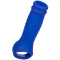 Admiral Wave Penis Cover Flüssiges Silikon Blau von Calexotics