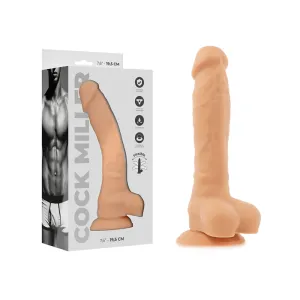 Dildo Realistisches Silikon Dichte Artikulierbares Fleisch 19,5 cm von Cock Miller | Fesselliebe.de