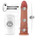Hyperrealistischer Dildo mit Saugnäpfen und Stossfunktion mit Fernbedienung 21,5 cm von Cock Miller