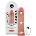 Realistischer Dildo mit Saugnäpfen und mit Fernbedienung und Vibration 19,5 cm von Cock Miller