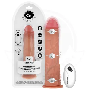 Realistischer Dildo mit Saugnäpfen und mit Fernbedienung und Vibration 19,5 cm von Cock Miller | Fesselliebe.de