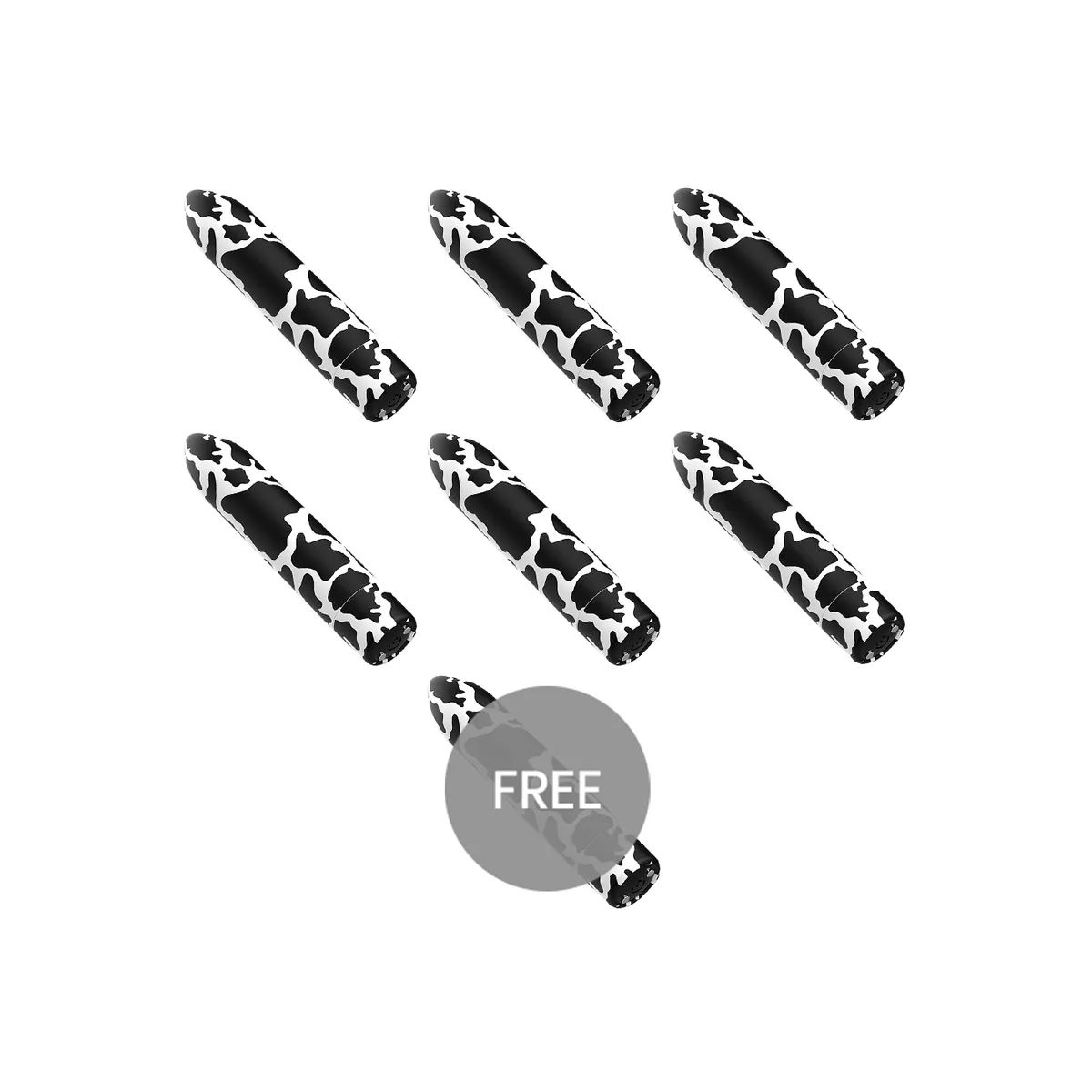 Wiederaufladbare Kuh-Magnetkugel 10 Intensitäten 6 + 1 Kostenlos von Custom Bullets | Fesselliebe.de