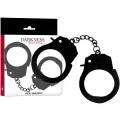 Handschellen aus Metall für Schwarze Hnde von Darkness Bondage