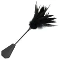 Schwarze Federpeitsche von Darkness Sensations