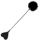 Schwarze Liebefederpeise 40 cm von Darkness Sensations | Fesselliebe.de