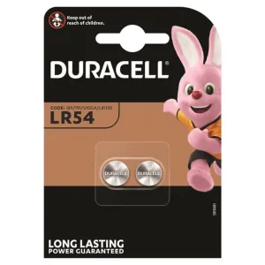 Alkaline Knopfbatterie Lr54 Lr1130 Ag10 1,5v 2 Einheit von Duracell | Fesselliebe.de