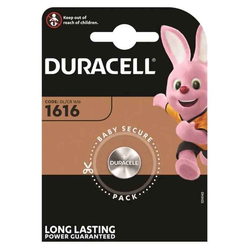 Knopfbatterie Litio Cr1616 3v 1 Einheit von Duracell | Fesselliebe.de
