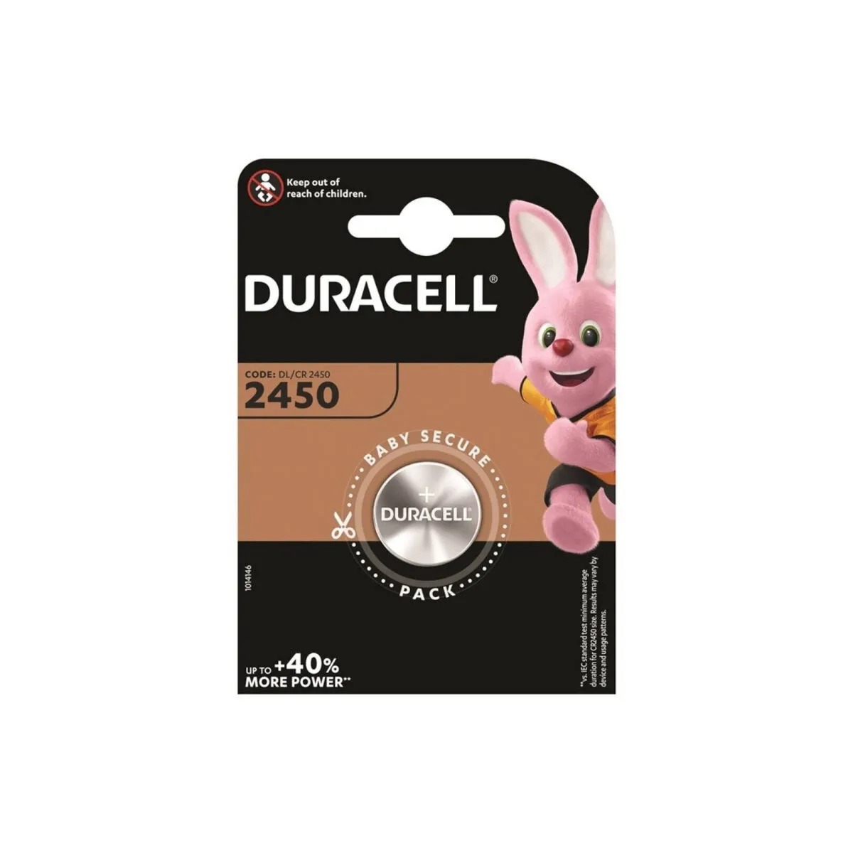 Knopfbatterie Litio Cr2450 3v 1 Einheit von Duracell | Fesselliebe.de