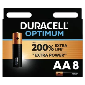 Optimum 200 Alkaline Batterie Aa Lr6 8 Einheit von Duracell | Fesselliebe.de