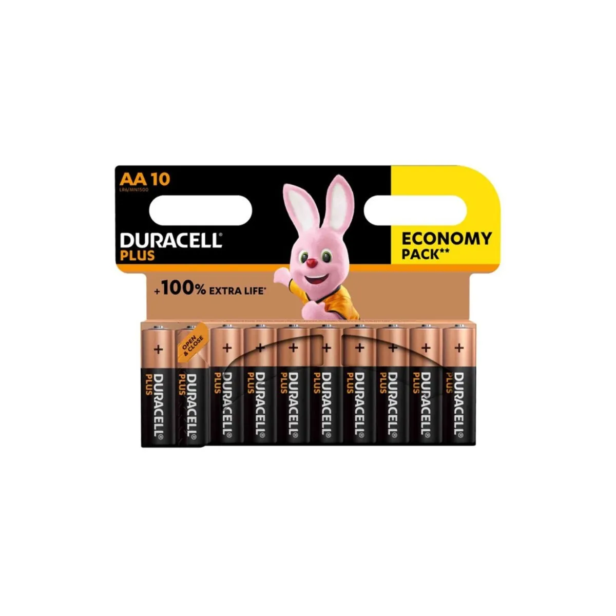 Plus Power 100 Alkaline Batterie Aa Lr6 10 Einheit von Duracell | Fesselliebe.de