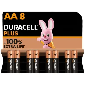 Plus Power 100 Alkaline Batterie Aa Lr6 8 Einheit von Duracell | Fesselliebe.de